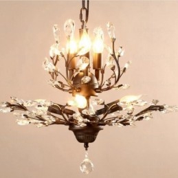 Lampadario rustico country a 8 luci