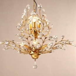 Lampadario rustico country a 8 luci