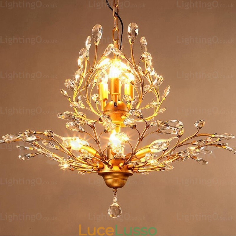 Lampadario rustico country a 8 luci