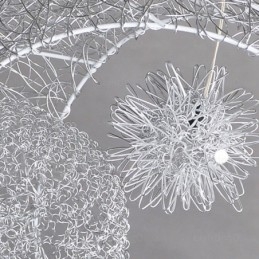 Lampada a sospensione moderna e contemporanea a 5 luci