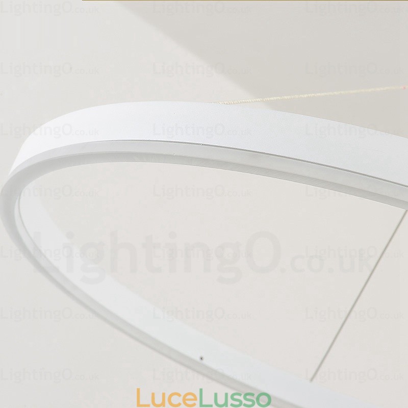 Lampada a sospensione moderna contemporanea a 1 luce con paralume in acrilico