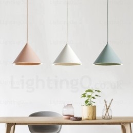 Lampada a sospensione moderna nordica contemporanea con paralume in acrilico