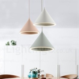 Lampada a sospensione moderna nordica contemporanea con paralume in acrilico