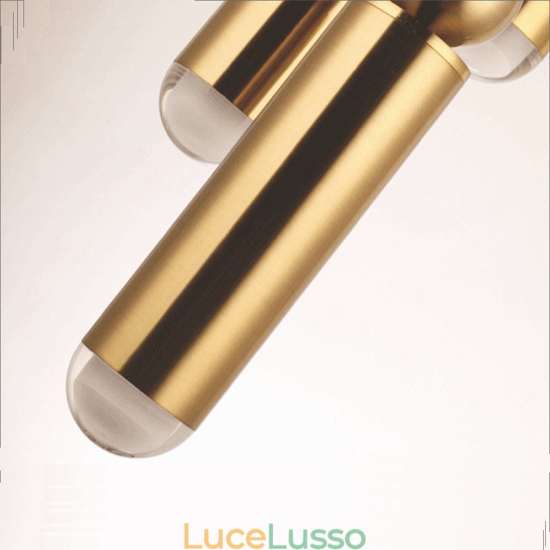 Lampada a sospensione moderna contemporanea a 1 luce con paralume in acrilico