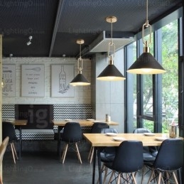 1 luce lampada a sospensione moderna nordica contemporanea con paralume in acciaio inossidabile Negozi