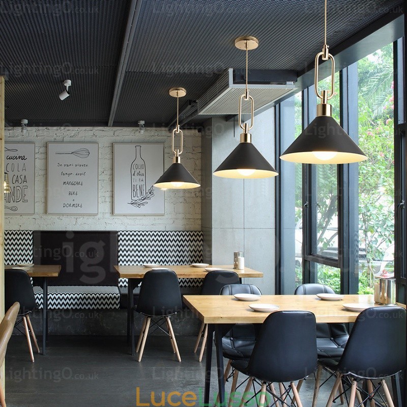 1 luce lampada a sospensione moderna nordica contemporanea con paralume in acciaio inossidabile Negozi