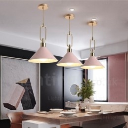 1 luce lampada a sospensione moderna nordica contemporanea con paralume in acciaio inossidabile Negozi