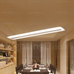 Lampada a sospensione moderna contemporanea a 1 luce con paralume in acrilico