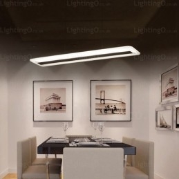 Lampada a sospensione moderna contemporanea a 1 luce con paralume in acrilico