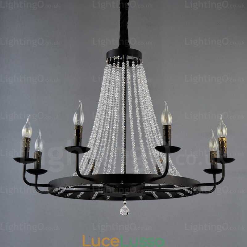 Lampada a sospensione nordica a 8 luci