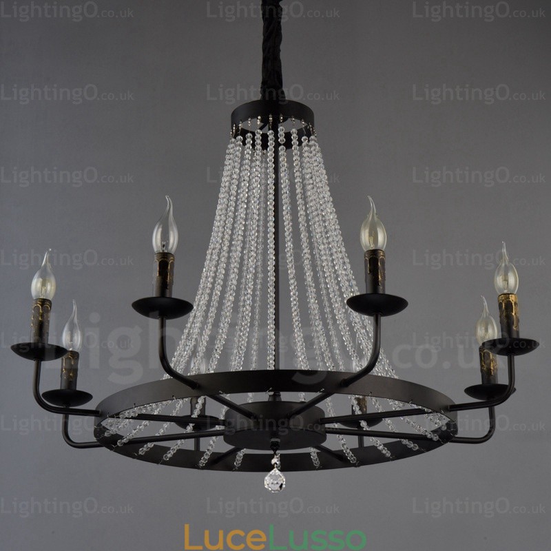 Lampada a sospensione nordica a 8 luci