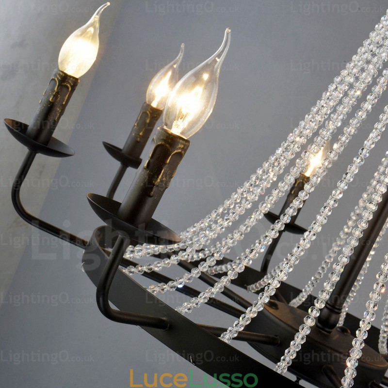 Lampada a sospensione nordica a 8 luci