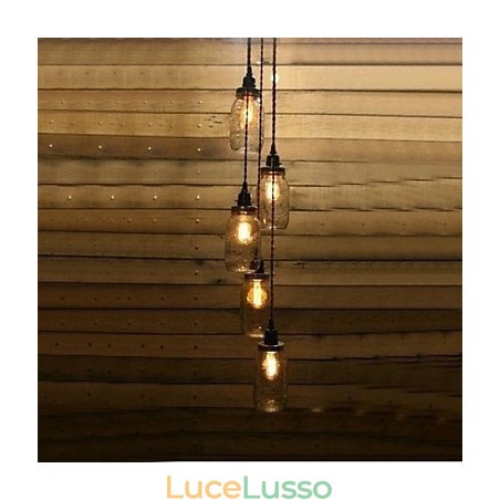 Lo stile country nordamericano del lampadario a bottiglia d'arte americana Lo stile country nordamericano del lampadario a bottiglia d'arte americana