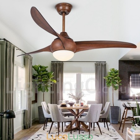 Ventilatore da soffitto rustico Lodge Country da 52" Ventilatore da soffitto rustico Lodge Country da 52"