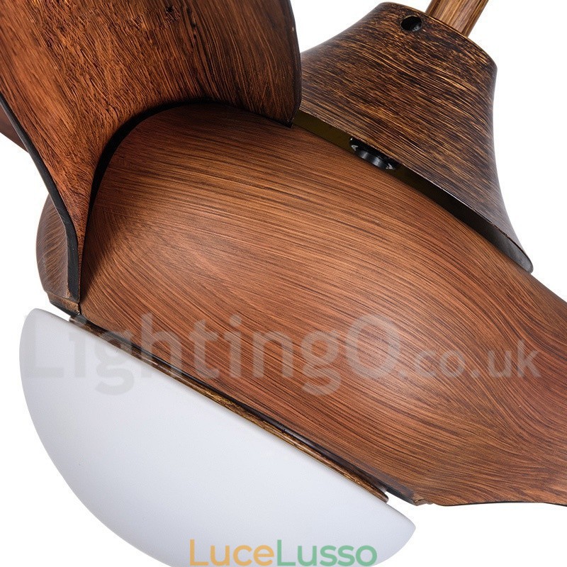 Ventilatore da soffitto rustico Lodge Country da 52"