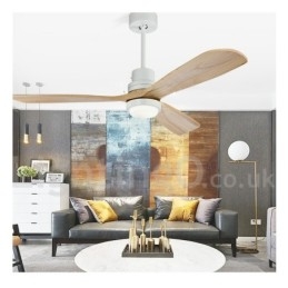 Ventilatore da soffitto moderno contemporaneo nordico da 36" 42" 52"