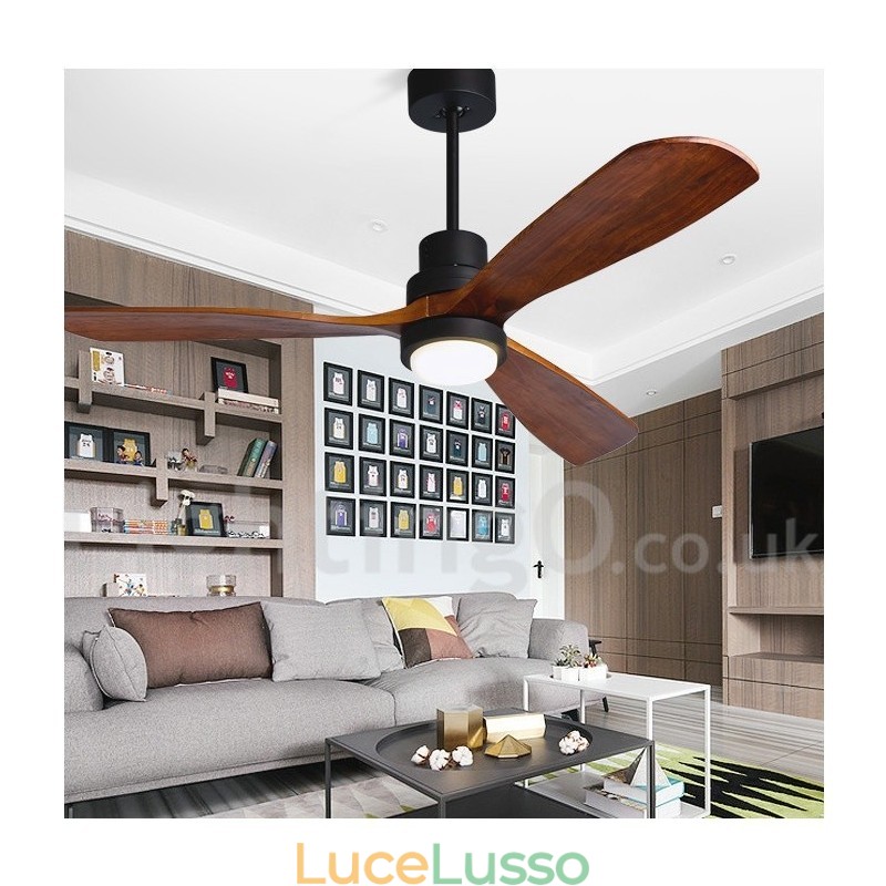Ventilatore da soffitto moderno contemporaneo nordico da 36" 42" 52"
