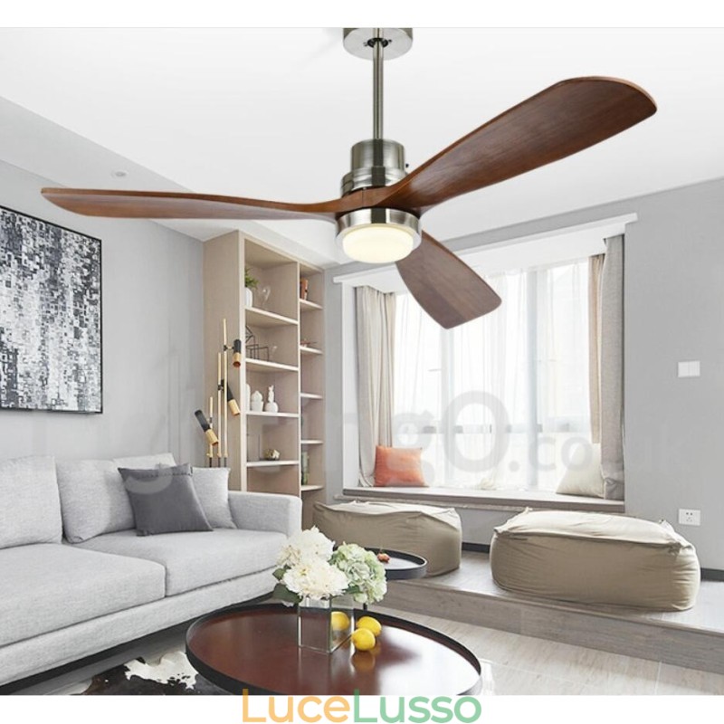 Ventilatore da soffitto moderno contemporaneo nordico da 36" 42" 52"
