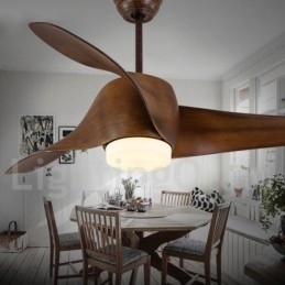 Ventilatore da soffitto moderno e contemporaneo in stile europeo da 52 pollici