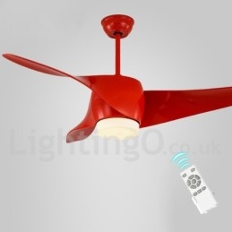 Ventilatore da soffitto moderno e contemporaneo in stile europeo da 52 pollici