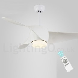 Ventilatore da soffitto moderno e contemporaneo in stile europeo da 52 pollici