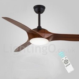 Ventilatore da soffitto moderno e contemporaneo in stile europeo da 52 pollici