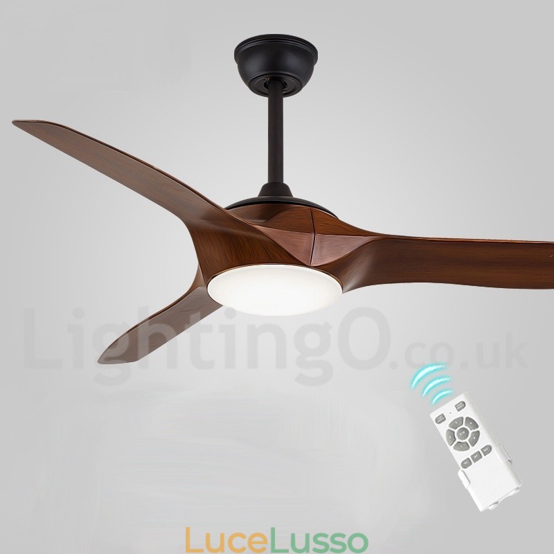 Ventilatore da soffitto moderno e contemporaneo in stile europeo da 52 pollici