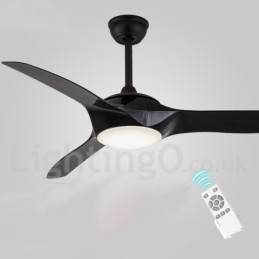 Ventilatore da soffitto moderno e contemporaneo in stile europeo da 52 pollici