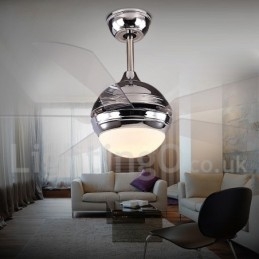 Ventilatore da soffitto moderno e contemporaneo in stile europeo da 52 pollici