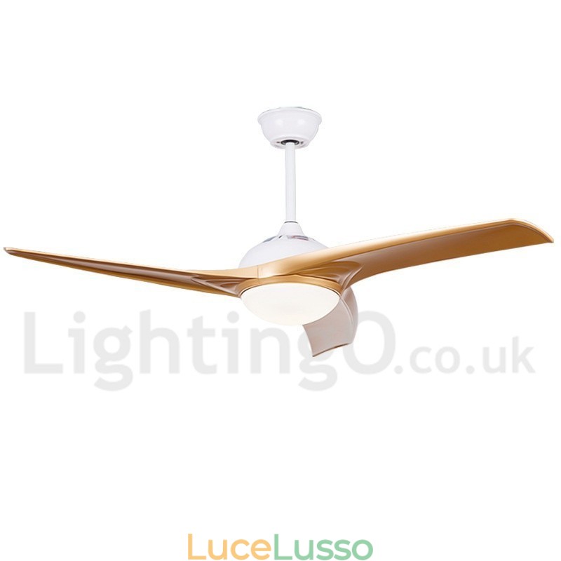 Ventilatore da soffitto moderno e contemporaneo in stile europeo da 52 pollici