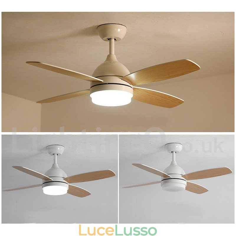 Ventilatore da soffitto moderno contemporaneo nordico da 42"