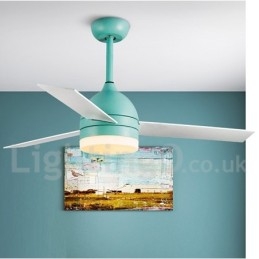 Ventilatore da soffitto moderno contemporaneo vintage nordico da 42" 48"