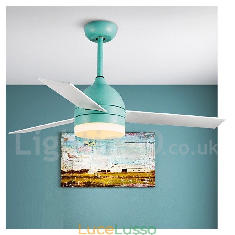 Ventilatore da soffitto moderno contemporaneo vintage nordico da 42" 48"