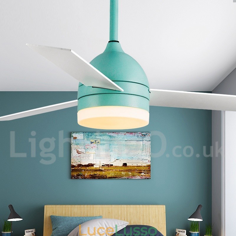 Ventilatore da soffitto moderno contemporaneo vintage nordico da 42" 48"