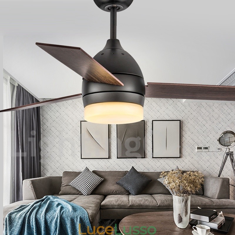Ventilatore da soffitto moderno contemporaneo vintage nordico da 42" 48"