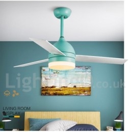 Ventilatore da soffitto moderno contemporaneo vintage nordico da 42" 48"