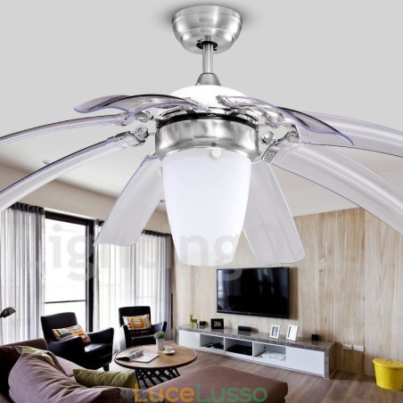 Ventilatore da soffitto moderno e contemporaneo da 42" Ventilatore da soffitto moderno e contemporaneo da 42"