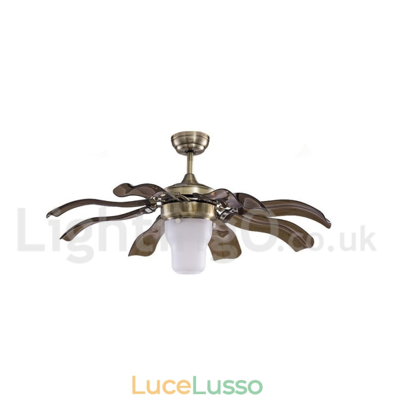 Ventilatore da soffitto moderno e contemporaneo da 42"
