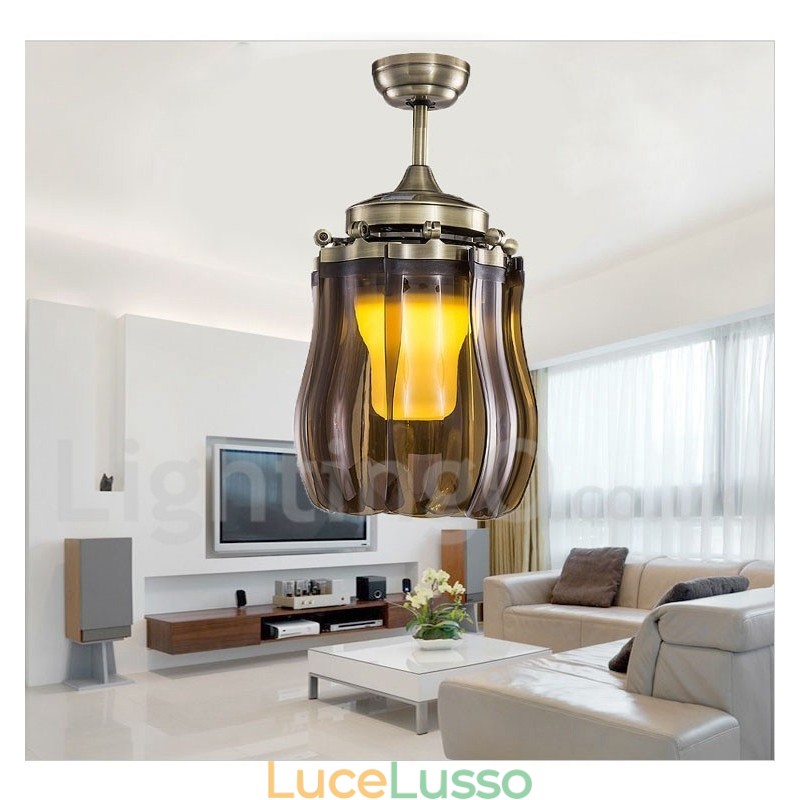Ventilatore da soffitto moderno e contemporaneo da 42"