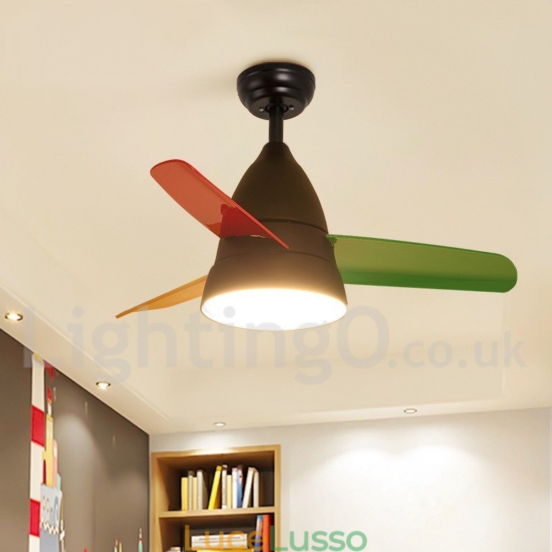 Ventilatore da soffitto moderno e contemporaneo da 26"