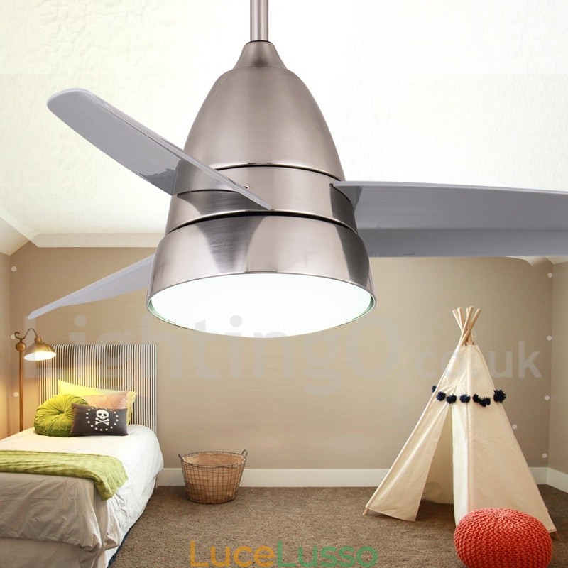 Ventilatore da soffitto moderno e contemporaneo da 26"