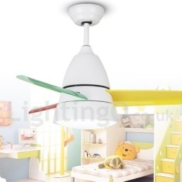 Ventilatore da soffitto moderno e contemporaneo da 26"