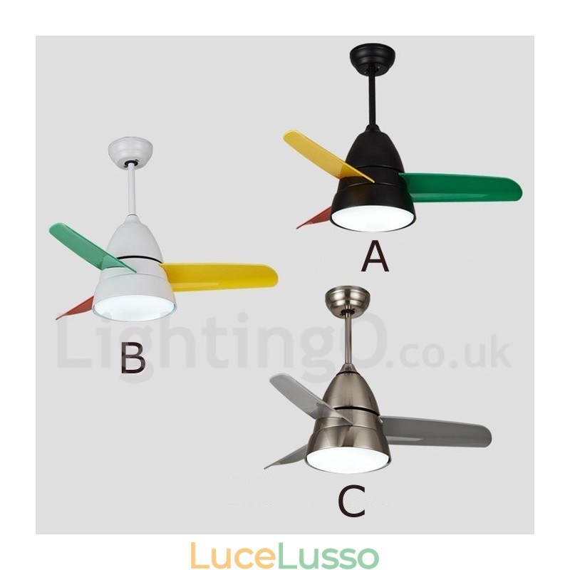 Ventilatore da soffitto moderno e contemporaneo da 26"
