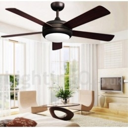 Ventilatore da soffitto vintage in stile europeo da 52 pollici