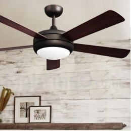 Ventilatore da soffitto vintage in stile europeo da 52 pollici