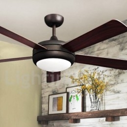 Ventilatore da soffitto vintage in stile europeo da 52 pollici
