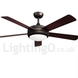Ventilatore da soffitto vintage in stile europeo da 52 pollici