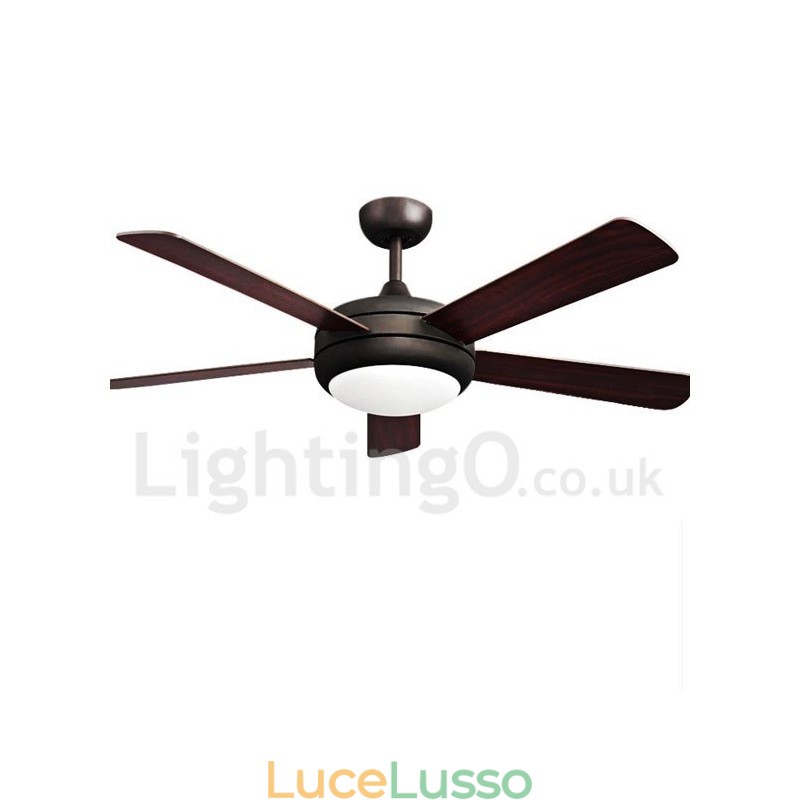 Ventilatore da soffitto vintage in stile europeo da 52 pollici