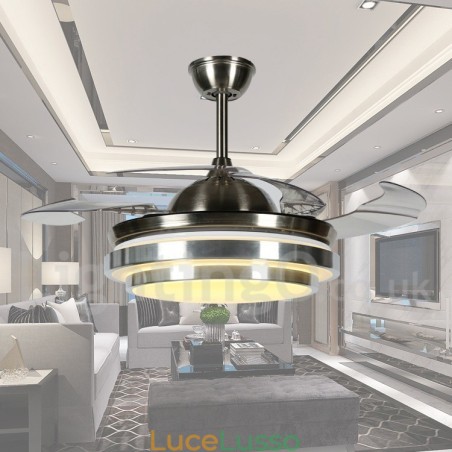 Ventilatore da soffitto moderno contemporaneo in stile europeo da 36" Ventilatore da soffitto moderno contemporaneo in stile europeo da 36"