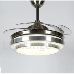 Ventilatore da soffitto moderno contemporaneo in stile europeo da 36"